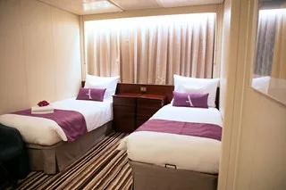 Ambassador Cruise Ambience Twin Inside Cabin