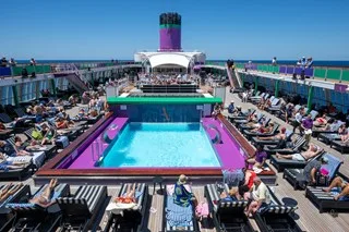Ambassador Cruise Ambience pool deck