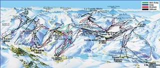 Espace killy piste map