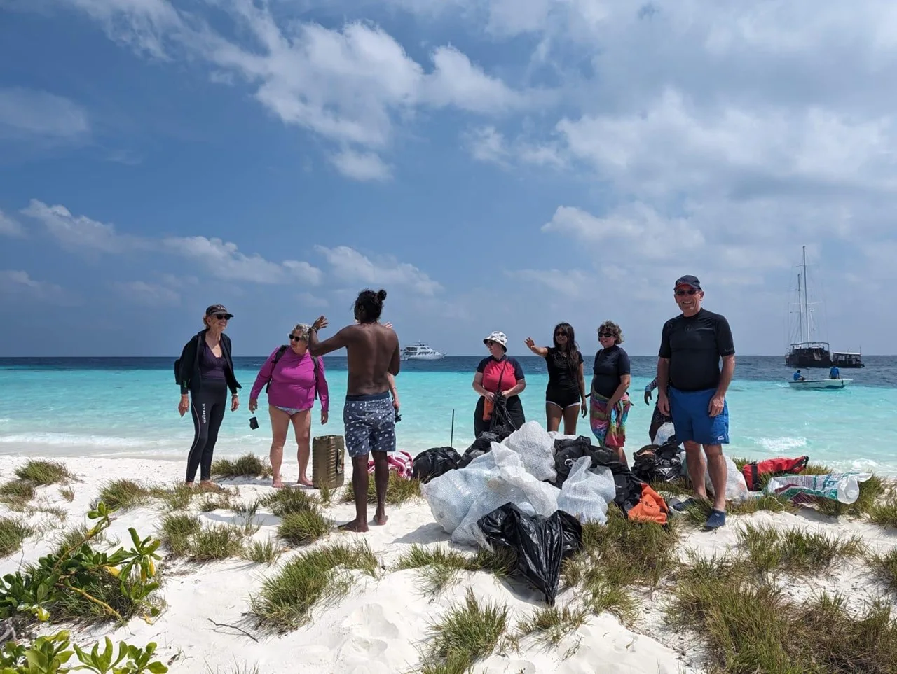 Maldives plastic